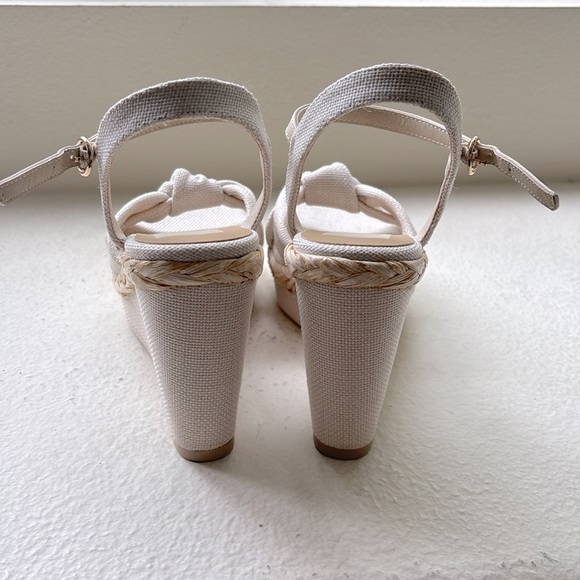 Dolce Vita Cream Wedge Espadrilles size 9. Never worn - Picture 5 of 5